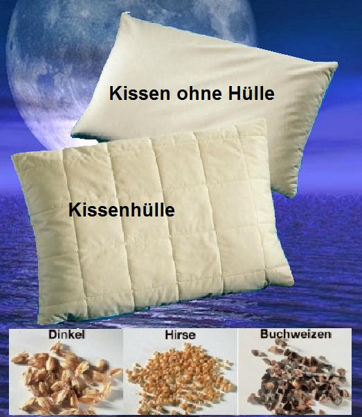 Kissen Buchweizen 40x60 cm, 1250 gr